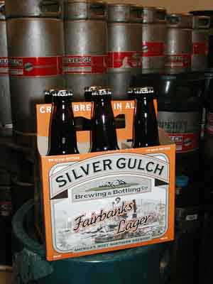 [View of finished bottles]