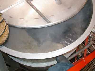[View of boiling wort]